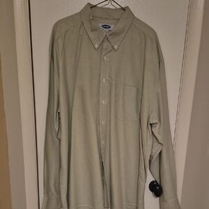 Old Navy Pale Green Men's Shirt Xl
